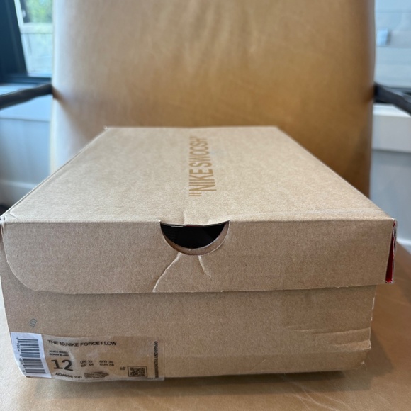 Nike Air Force 1 Low White Sneakers - Picture 3 of 10